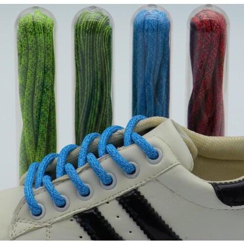 Nice Selection 5MM Green Red Blue Colorful Mixed Color Durable Hiking Rope Fashion Traveling Sneaker Lace Top Quality