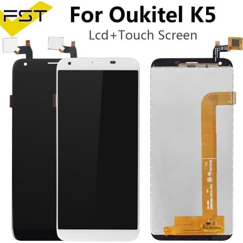 For Oukitel K5 LCD Display+Touch Screen Screen Digitizer Assembly Repair Parts+Tools +Adhesive LCD Glass Sensor oukitel k5