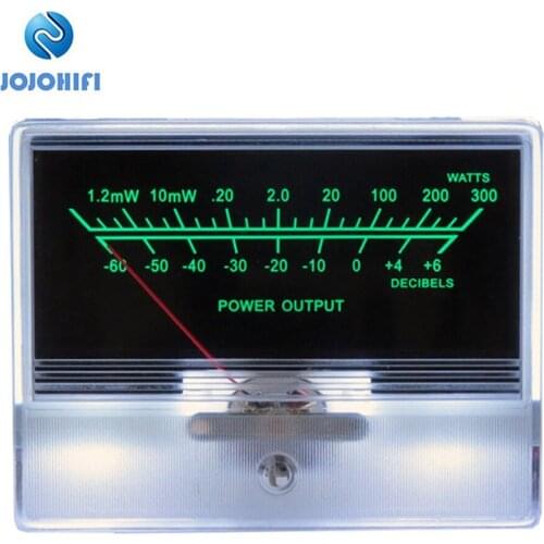 1pcs TN-90 Pointer VU Meter Head Table Pre-stage Tube Amplifier DB Sound Pressure With Backlight Power Amplifier Board