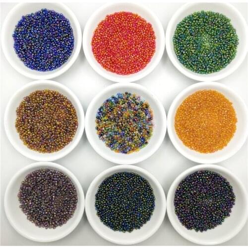 10gram/bag 2mm Crystal Glass Czech Seed Beads Loose Spacer Beads DIY Charm Bracelet Necklace for Jewelry Making Accessories