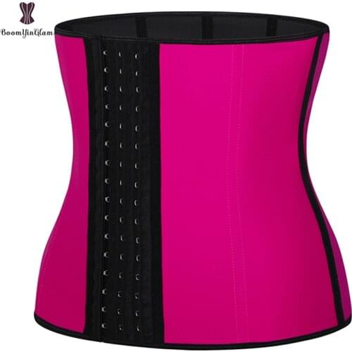 Fajas Colombians Girdles 9 Steel Bones Women Fitness Body Shaper Plus Size Sport Workout Breathable Waist Trainer