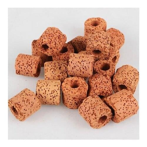 Ceramic Porous Biological Rings Fish Tank Bacteria Building House Aquarium Bio Filter Media For Water Cleaning