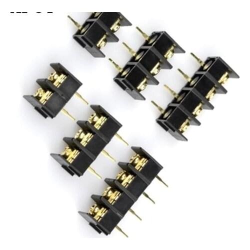 KF1000 2/3/4Pin 10.0mm Pitch 2/3/4 Pin 2/3/4 Way Straight Pin 300V 25A PCB Screw Terminal Block Connector Resistor