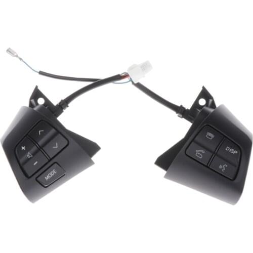 Steering Wheel Cruise Control Switch For Toyota Corolla 10-13 2Pcs/Set +Wire