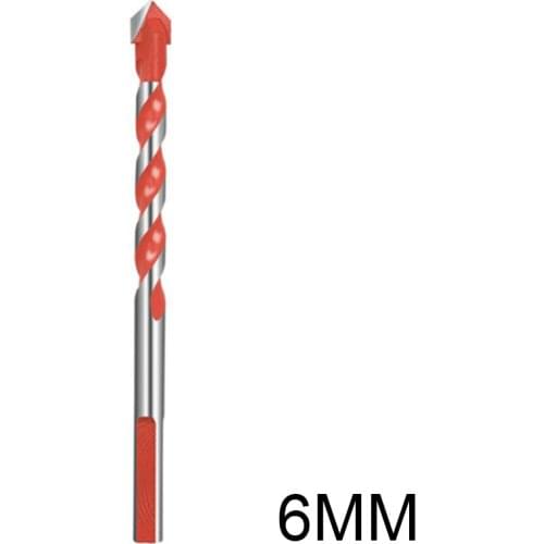 Multifunctional Drill Bits Ceramic Glass Punching Hole Working Tool 6/8/10/12MM For Porcelain Drills, Glass, Plastic, Wood