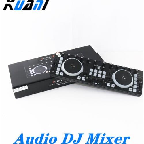 Original ICON I-DJ IDJ Mini DJ controller Equipment USB Professional Audio DJ Mixer 2 orders