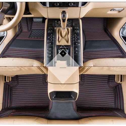 Full Covered No Odor Waterproof Carpets Durable Special Car Floor Mats for Mercedes Benz GLC-Class GLE AMG GLE Class GLK-Class