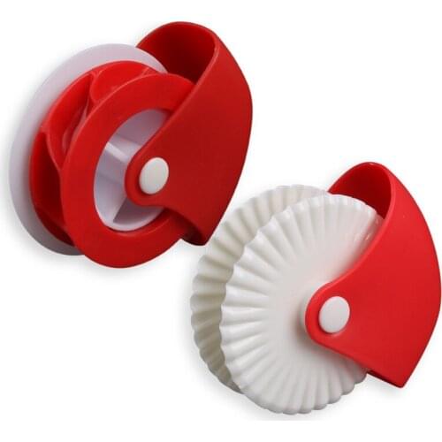 DIY Pastry Wheel Cutter Noodle Maker Lattice Roller Docker Dough Kitchen Helper Dough Cutting Tool