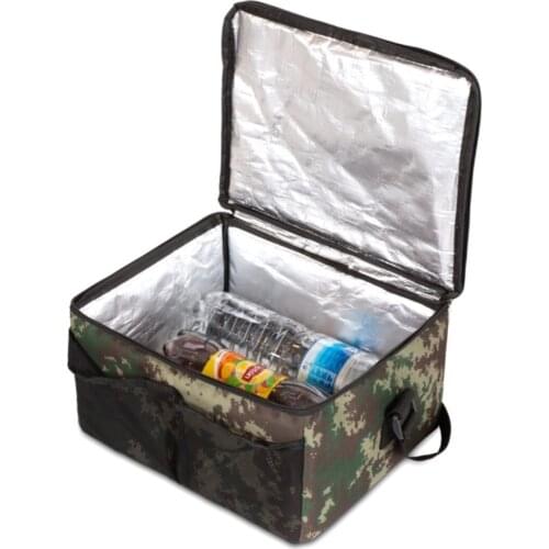 Thermos Bag Cold Cool Warm Holder Heat Insulated Camouflage Bag 25 Lt. Volume