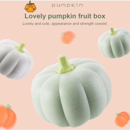 Pumpkin Shape Candy Dried Fruit Nut Storage Box Snacks Tray Holder Bowl Plate