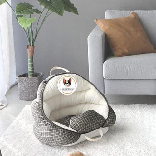 Pet Bed Comfortable Velvet Fleece Car Dog Bed Korean Car Pets Pad Kennel Cars Seats Single Seat Dog Pad Teddy Cars Pad Pet Seat