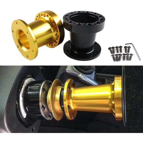 Universal Racing 51mm 76mm 101mm Height Steering Wheel Quick Release Snap off Hub Adapter Boss Kit Adapter Spacer QC0109