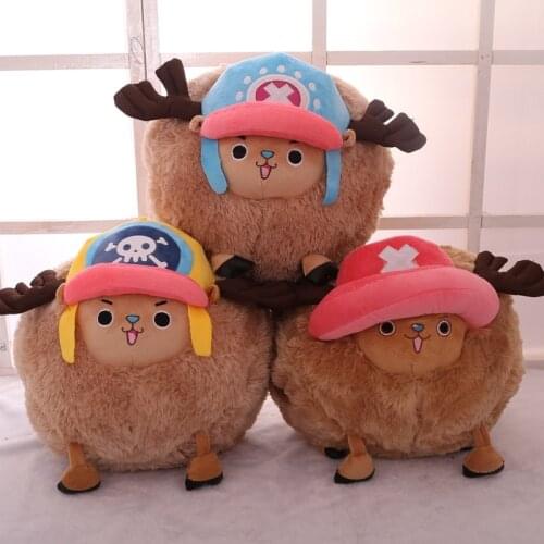 1pc 35cm Cartoon Chopper Plush Doll Stuffed Anime Cute Chopper Plush Toys Soft Hand Warmer Lovely Pillows Kids Girls Gift