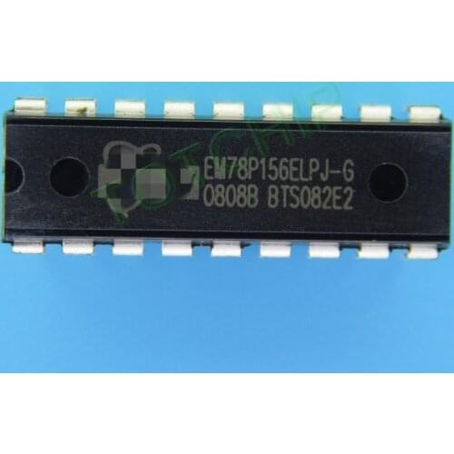 1pcs EM78P156ELPJ-G DIP18 Microcontroller 8Bit