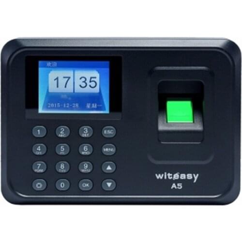 2.4 inch 600 User Fingerprint/Password Time Attendance A5