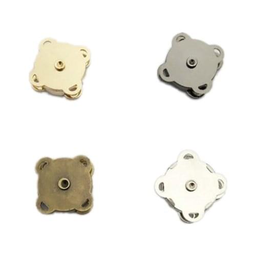 5 Pcs Magnetic Purse Quincunx Snaps For Clasps Closure Sewing Button Wallet Bags Handbag Buckle Bag Accessories 18mm