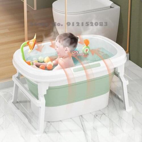 Baby Bath Tub Baby Bath Tub Household Large Folding Baby Bath Tub