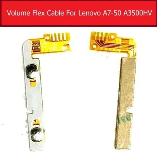 Genuine up/down control volume Flex cable For Lenovo Tab A7-60HC P3550 Audio Control side key button connector flex cable parts