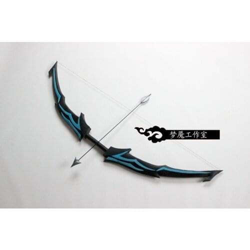 Game Fate/Grand Order FGO Atalanta Bow and Arrow Alter Cosplay Weapon Halloween Carnival Custom Hand Made Prop