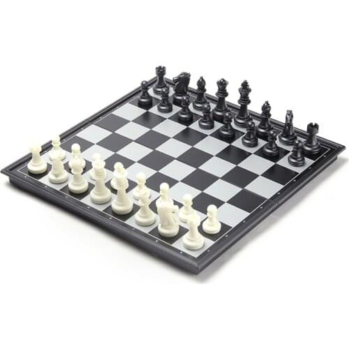 Magnetic Travel Chess Set With Folding Chess Board Educational Toys For Kids and Adults Chess Board Game Christmas Gifts