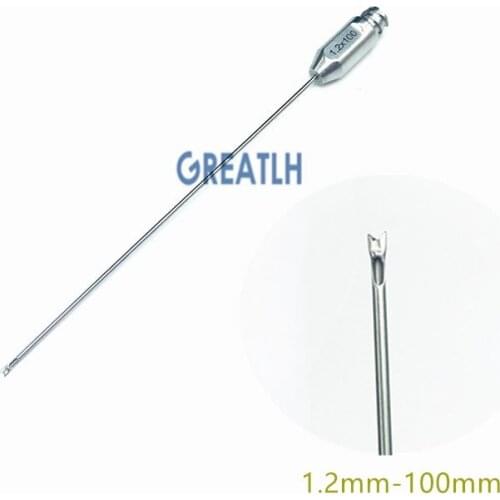 1 hole Micro cannula for liposuction stem cells fat transfer liposuction needles fat transplantation tools