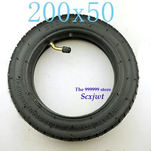 New Hot Sale High Reputation 200x50 Explosion-proof Electric Bike Scooter Tyres for 8 Inch Motorcycle Tire Gas Scooter Tyre