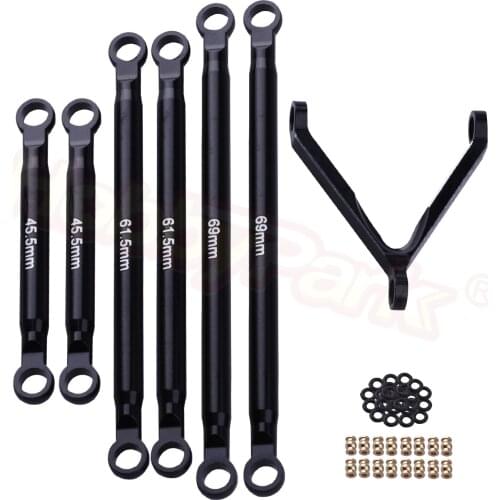 Hobbypark Link Set Suspension Linkage for 133.7mm Long Wheel Base Axial SCX24 1/24 RC Crawler Car