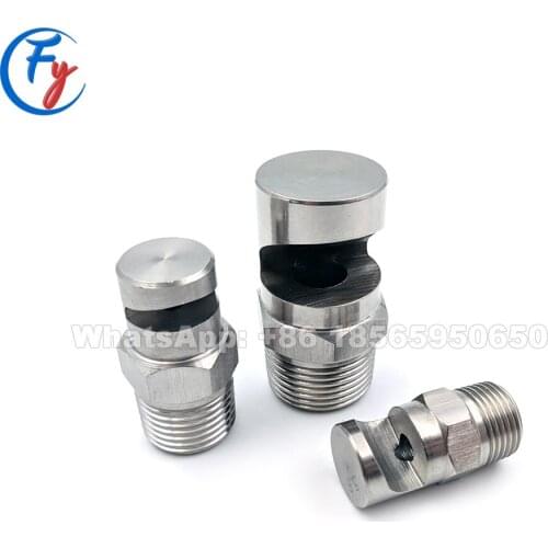 Flat fan wide-angle nozzle, k series wide deflection water nozzle with with ss304 filter, ss wide angle flat fan spray nozzle