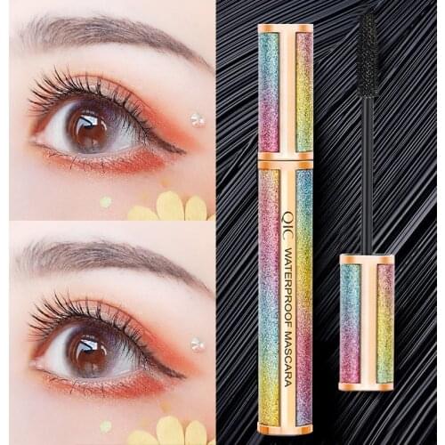 4D Fiber Mascara Eyelash Thick Curling Extendsion Starry Sky Mascara Slender Waterproof Longlasting Eyes Cosmetics