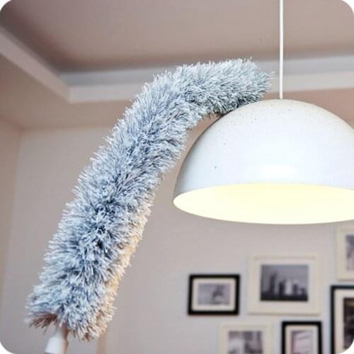 Quality Adjustable Long Handle Cleaning Feather Duster Household Car Fiber Cleaning Brush Dust Mites Cleaner Dust Remover Brush