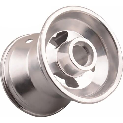 10x4.5-5 Aluminum Front Wheel Rim Hub Replacement With 3 Holes for Go Kart Karting ATV Buggy Lawn Tire Bearing