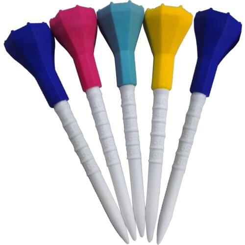 5Pack Durable Golf Tees Reusable Golf Tee Ball Holder Golf Practice Tool