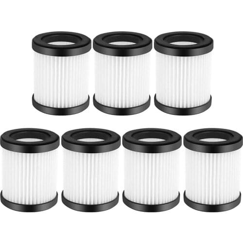7 Pack XL-618A and M8-PRO Replacement Fliter Compatible for Moosoo XL-618A and M8-PRO Cordless Vacuum