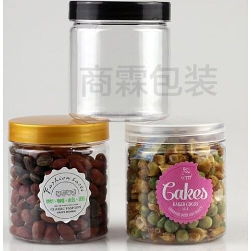 New Real Army Plum Mason Jar Spices Plastic Bottle Transparent Seal The Jar Storage Box Storage Bins