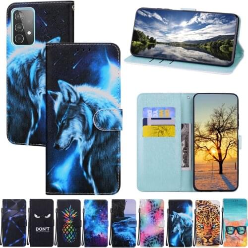 Flip Wallet Case For Samsung Galaxy A32 A42 A52 A72 M21 M31 M31S S20 S21 FE Plus Ultra A20 A30 A30S A50 A70 A21S A31 A51 A71 A12
