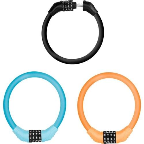 Digit Bicycle Chain Lock Anti-theft Anti-Cutting Alloy Steel Motorcycle Cycle Bike Cable Code Password Lock