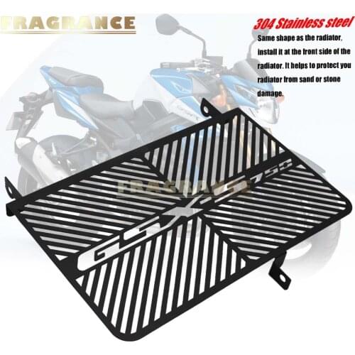 For SUZUKI GSX-S750 GSXS750 2015 2016 2017 2018 Motorcycle Radiator Grille Guard Cover Protector Fuel Tank Protection Net