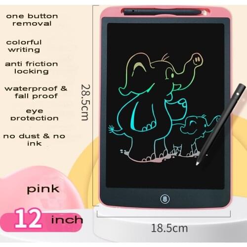 12inch Electronic Writing Board Drawing Tablet Handwriting LCD Screen writing Pad Portable Graphics Small Blackboard Kids Gift