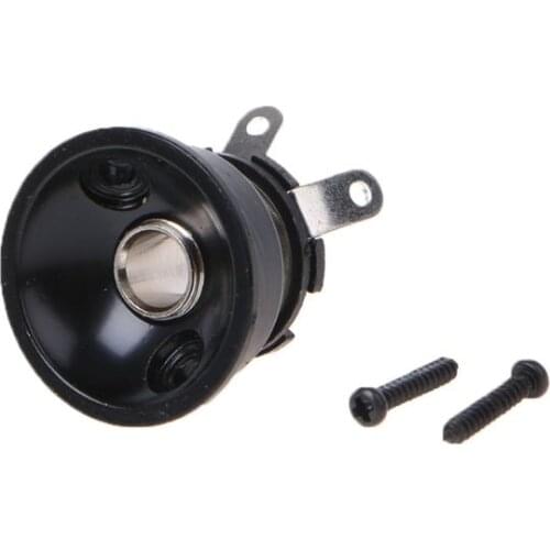 Electrosocket Jack Plate and Socket Assembly for Telecaster Gear Electric Guitar