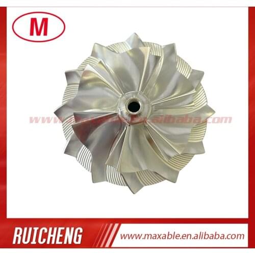 GT3794 65.90/91.40 mm 6+6 blades high performance turbocharger billet/milling/aluminum 2618 compressor wheel for Upgrade