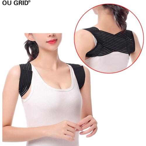 Posture Corrector for Women & Men 2019 New Invisible Clavicle Support & Back Posture Corrector for Women Under Clothes