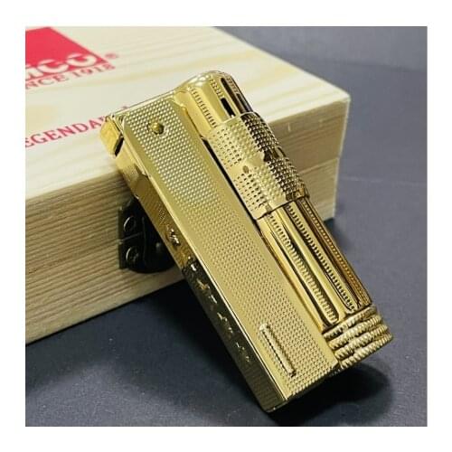 IMCO Austrian Stainless Steel Cotton Oil Machine Five Star Flax Lighter GiftS