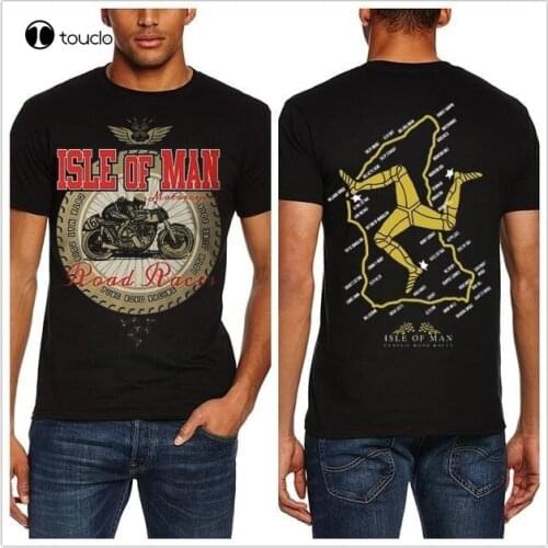 Isle Of Man Tt Road Races Motorcycle Men Short Sleeve T-Shirt Size S-3Xl Tee Shirt