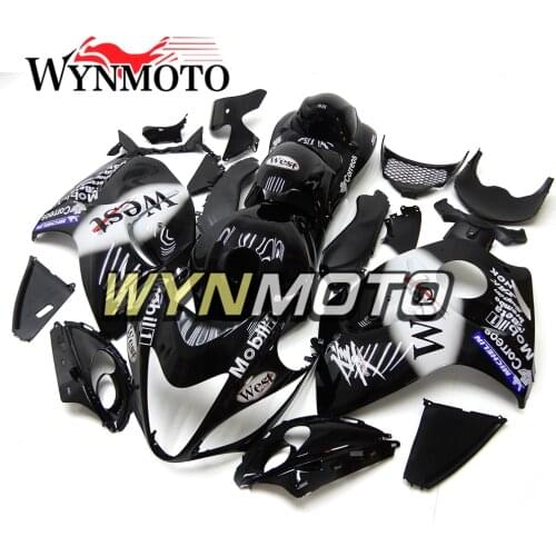 White Black Full ABS Plastic Fairing Kits For Suzuki GSXR1300 Hayabusa 2008-2016 ABS Fairings Cowlings Carenes Panels Bodywork