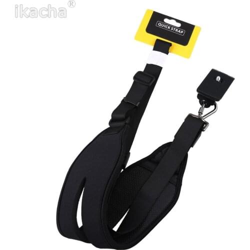 Professional Black Rapid Quick Release Camera Shoulder Sling Neck Strap for Canon Nikon Sony DSLR Outdoor Shooting