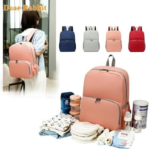 New Nappy Backpack wet Bag Mummy Large Capacity Stroller Bag Mom Baby care Multi-function Waterproof Outdoor Travel Diaper Bags