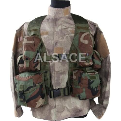 Outdoor Tactical gear 100% Polyester Wargame and Airsoft equipement ALV-04 MOLLE II Tactical Vest