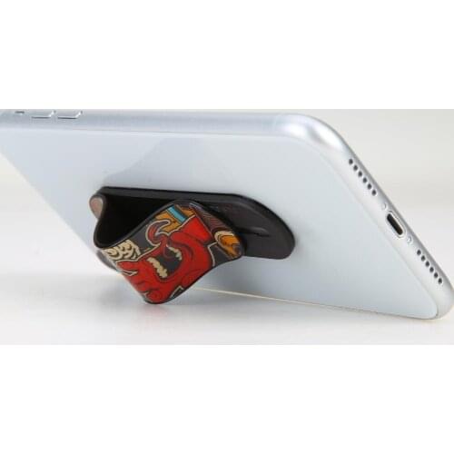 Desktop Skateboard U Shape Mobile Phone Holder Bracket with Hook for Home Durable Mobile Phone Holder Stands ABS TPU