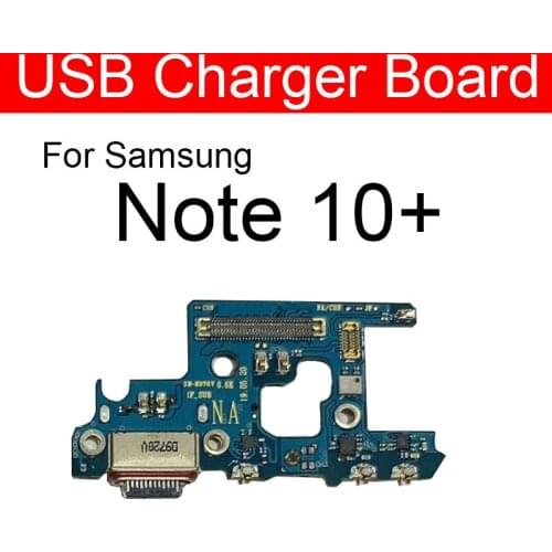 USB Charging Connector Port Jack Board For Samsung Galaxy Note 10+ Plus N976 N976F N976U Usb Charge Board Repair Replacement