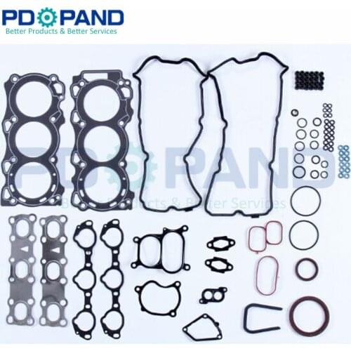 VQ40 VQ40DE Engine Overhaul Rebuilding Gasket Set 10101-EA225 For Nissan PATHFINDER (R51)4.0 4WD HARDBODY (D22)4.0 4x4 3954cc